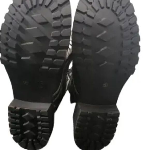 Arizona- AZ Jones Pewter Combat Boots - Picture 3 of 12